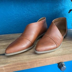 Half D’Orsay Ankle Booties